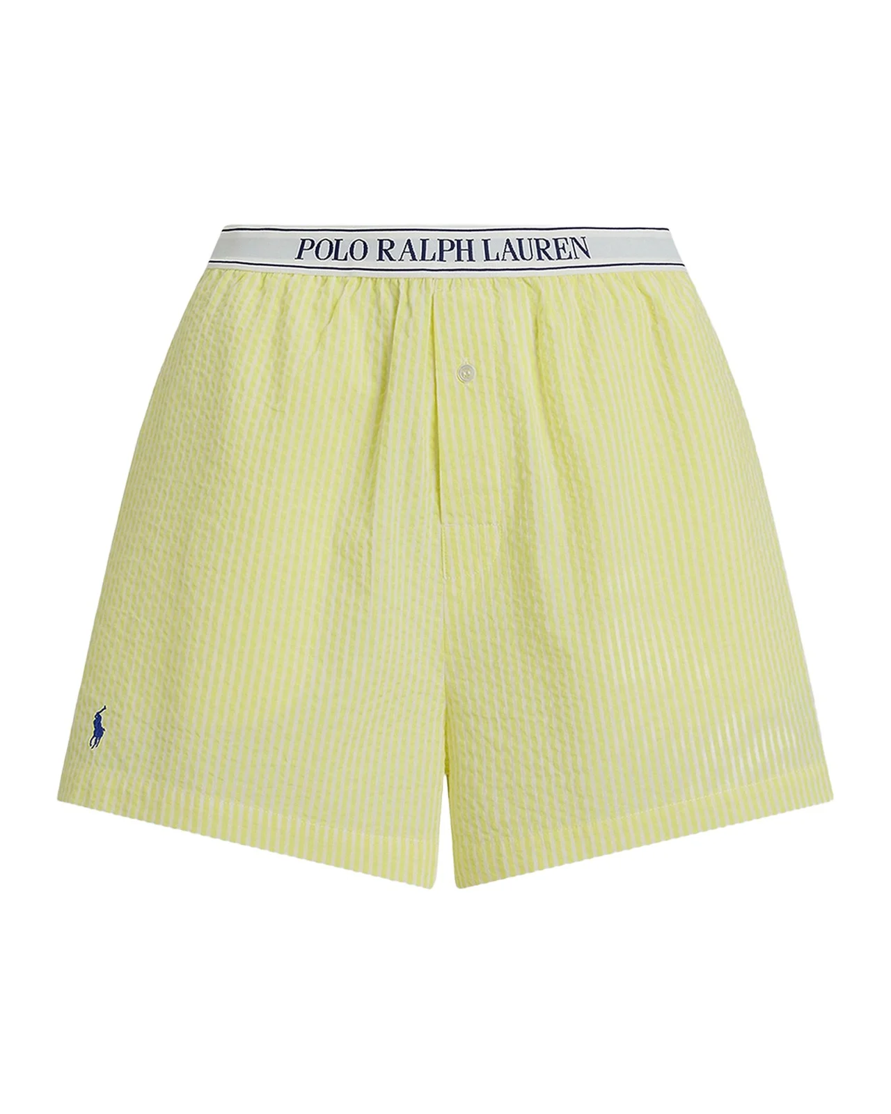Seersucker Logo-Waistband Boxer Shorts