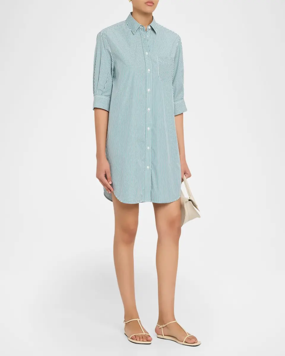 rag & bone Lucia Striped Poplin Mini Shirtdress | Thumbnail 4 rag & bone Lucia Striped Poplin Mini Shirtdress | Thumbnail 4