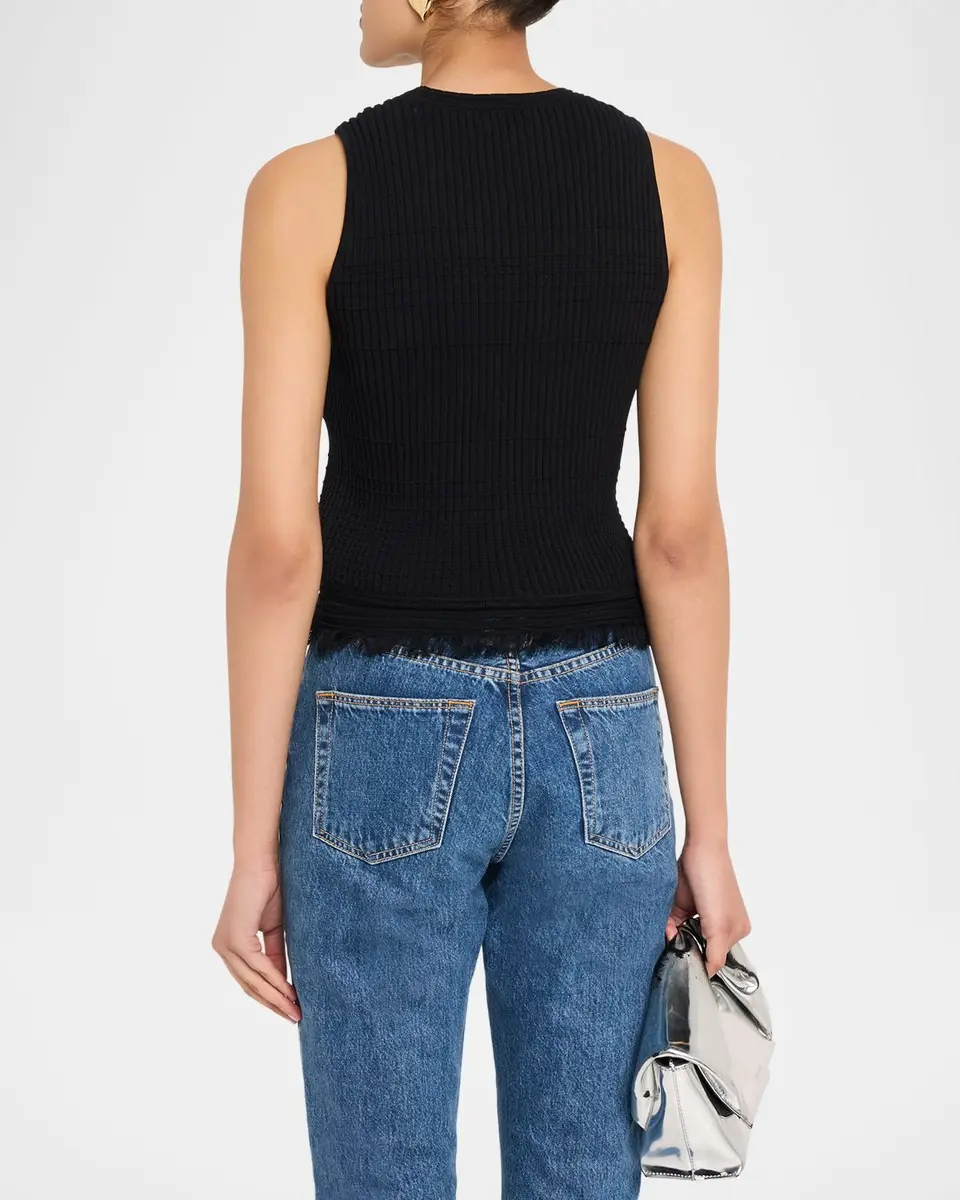 rag & bone Ayan Knit Fringe Tank Top | Thumbnail 3 rag & bone Ayan Knit Fringe Tank Top | Thumbnail 3