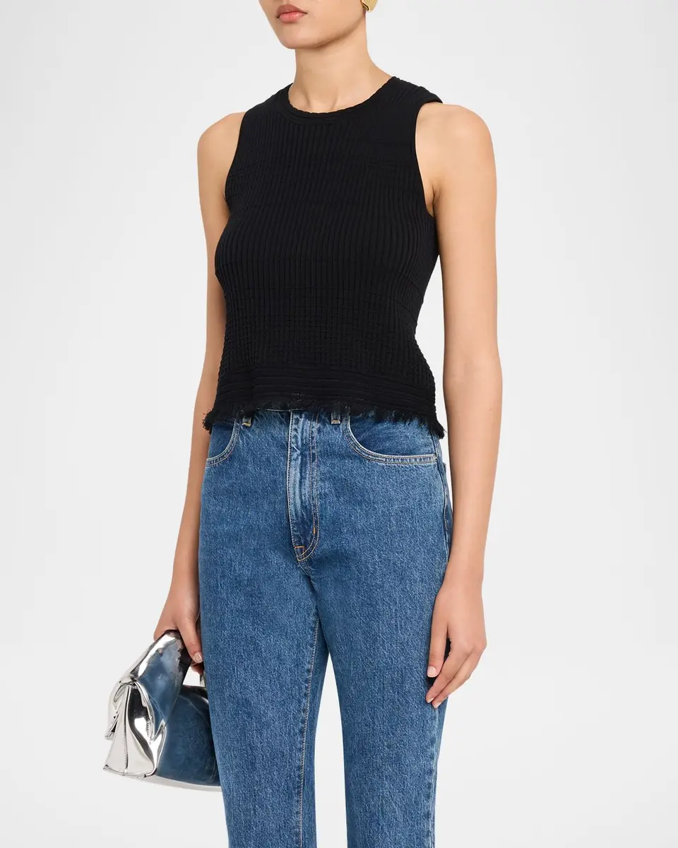 rag & bone Ayan Knit Fringe Tank Top | Thumbnail 4 rag & bone Ayan Knit Fringe Tank Top | Thumbnail 4