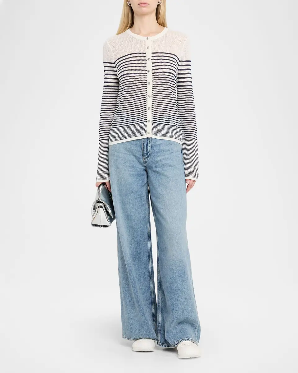 rag & bone Daisy Striped Cardigan Sweater | Thumbnail 2 rag & bone Daisy Striped Cardigan Sweater | Thumbnail 2