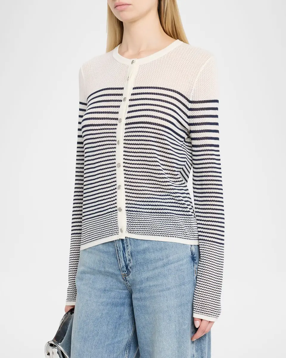 rag & bone Daisy Striped Cardigan Sweater | Thumbnail 4 rag & bone Daisy Striped Cardigan Sweater | Thumbnail 4