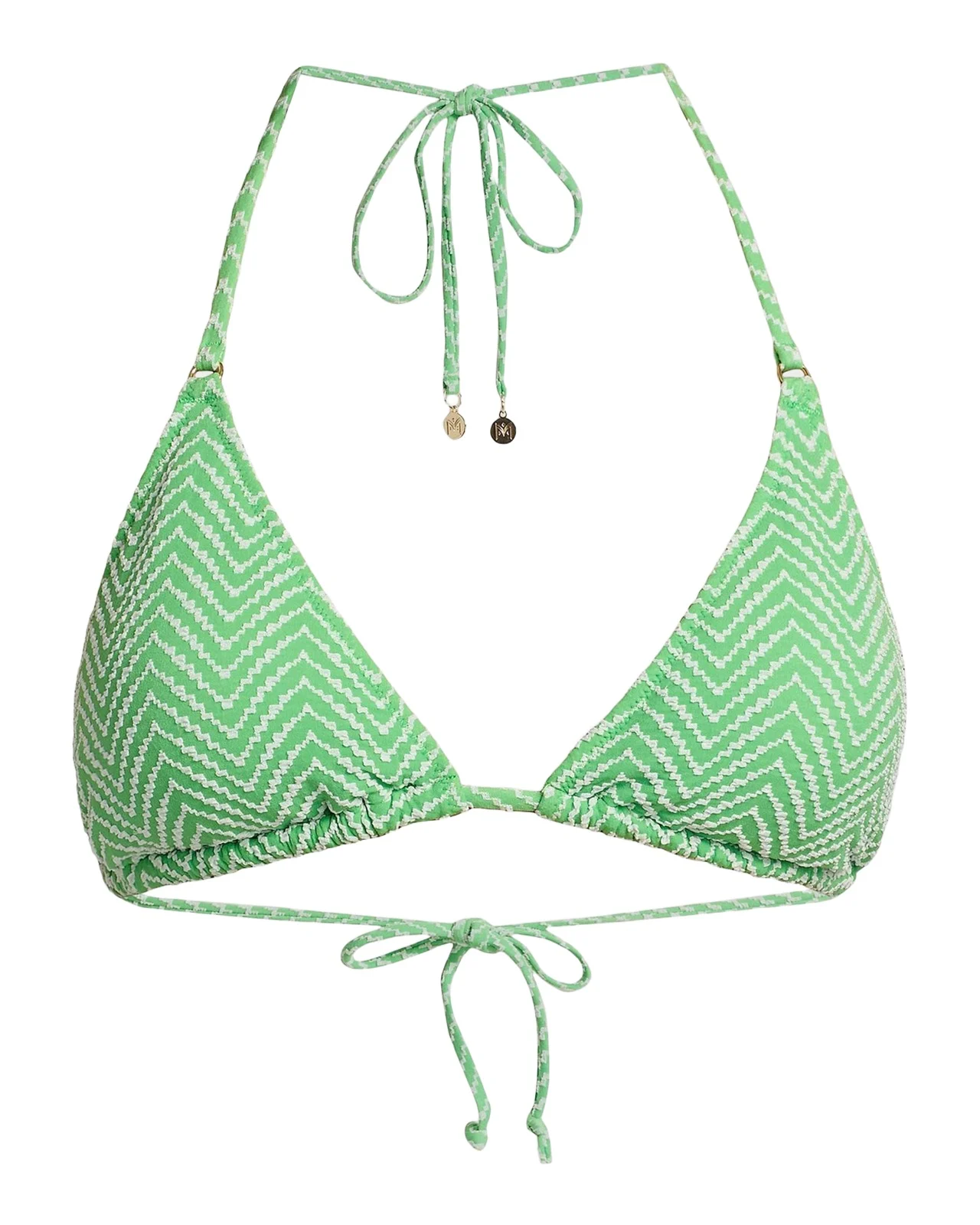 Verde Chevron Bikini Top Verde Chevron Bikini Top