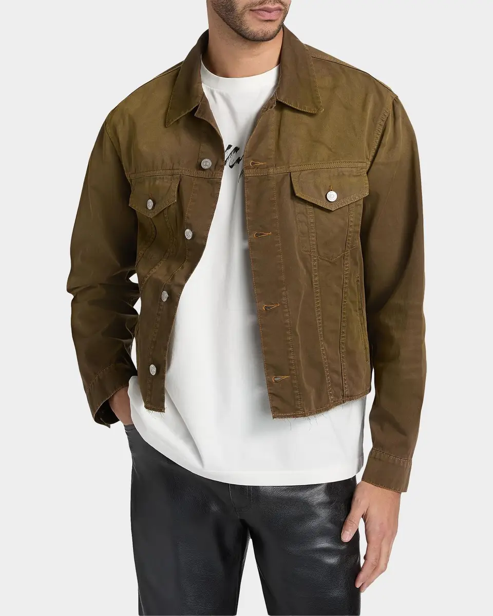Maison Margiela Men's Denim Sports Jacket | Thumbnail 4 Maison Margiela Men's Denim Sports Jacket | Thumbnail 4