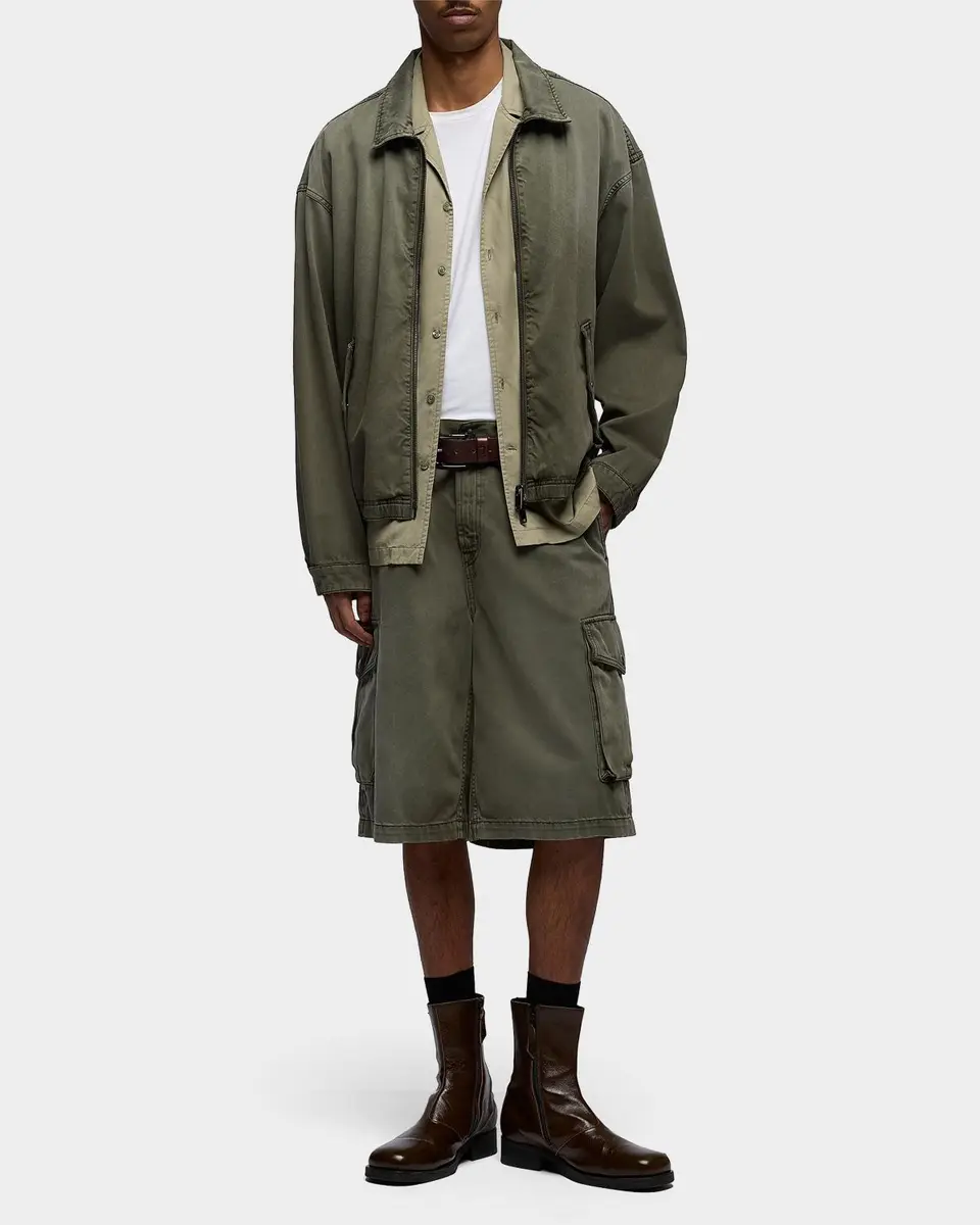 7 For All Mankind Men's Aviator Cotton-Blend Jacket | Thumbnail 2 7 For All Mankind Men's Aviator Cotton-Blend Jacket | Thumbnail 2