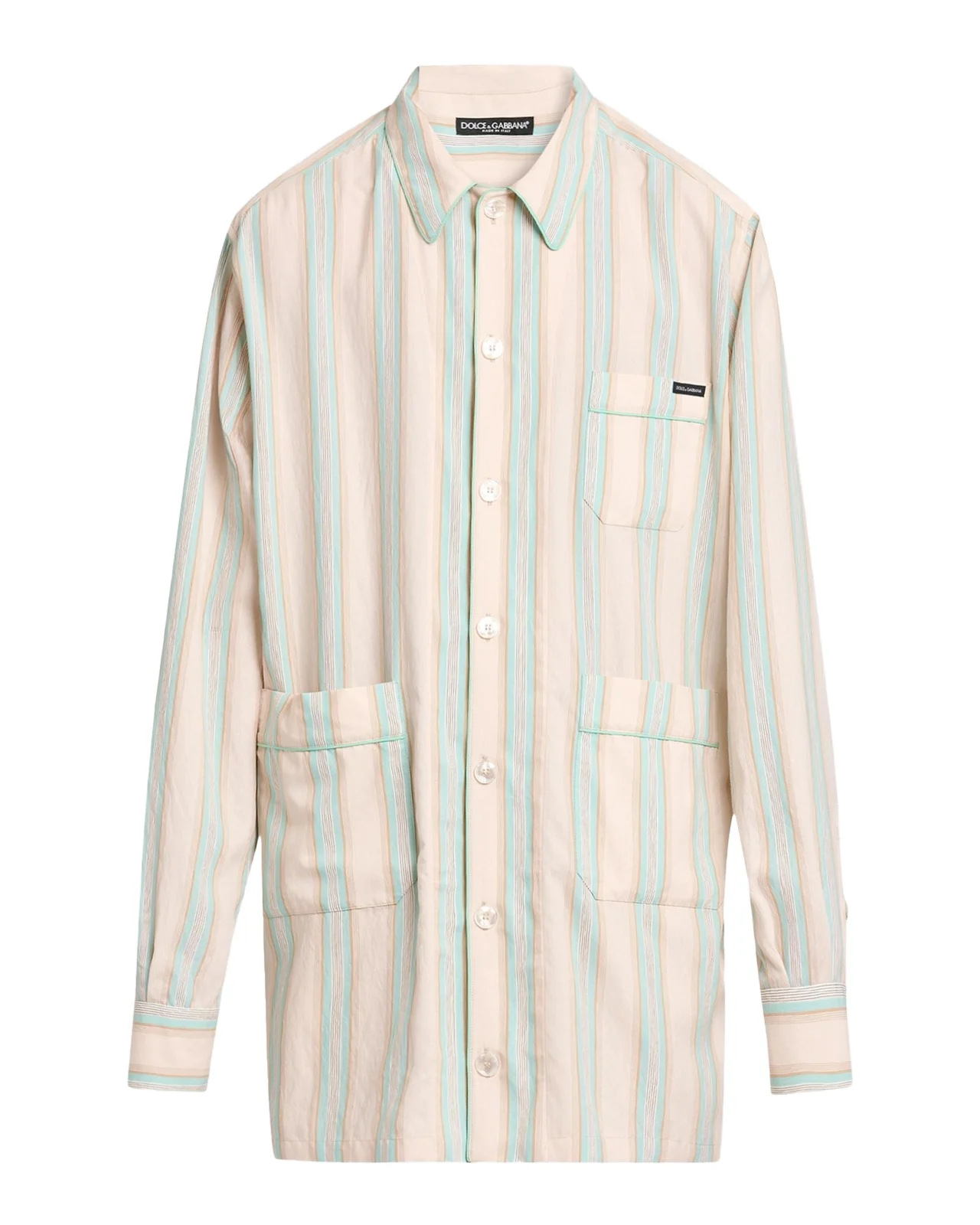Dolce & Gabbana Men's Tela Striped Shirt