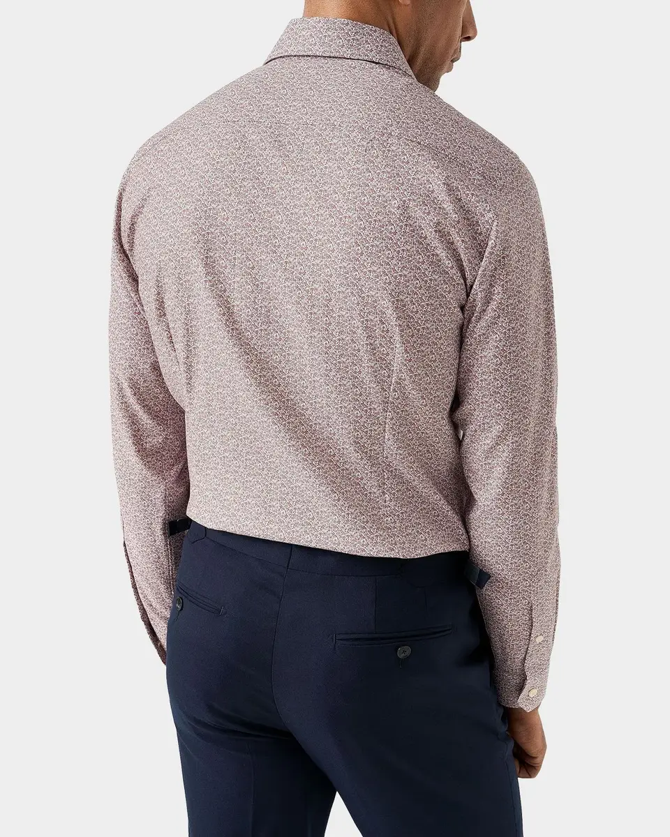 Eton Men's Floral Cotton Twill Slim-Fit Shirt | Thumbnail 2