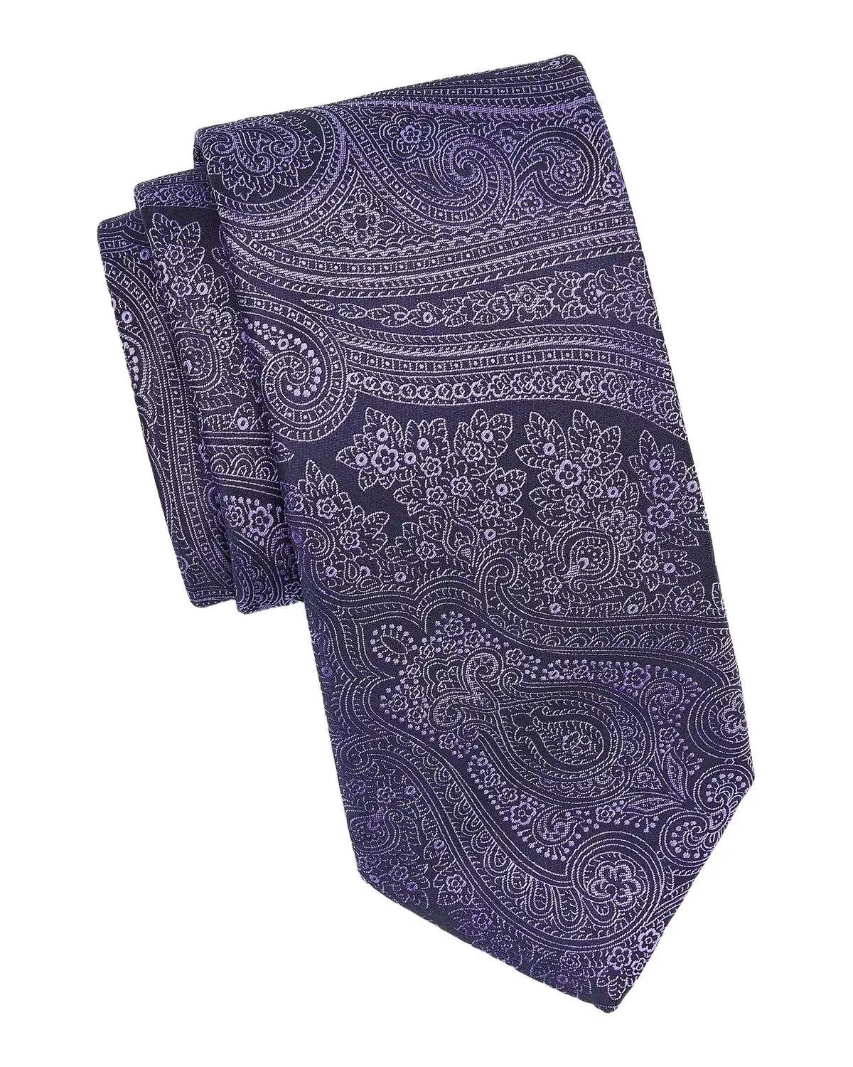 Canali Men's Paisley Woven Silk Tie