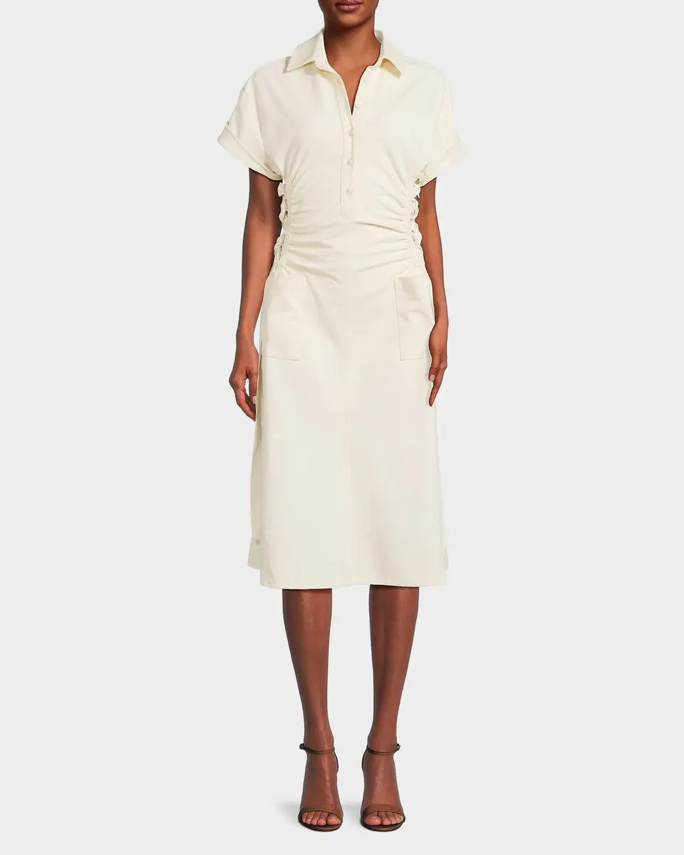 Undra Celeste Loki Lace-Up Polo Midi-Dress | Thumbnail 2 Undra Celeste Loki Lace-Up Polo Midi-Dress | Thumbnail 2
