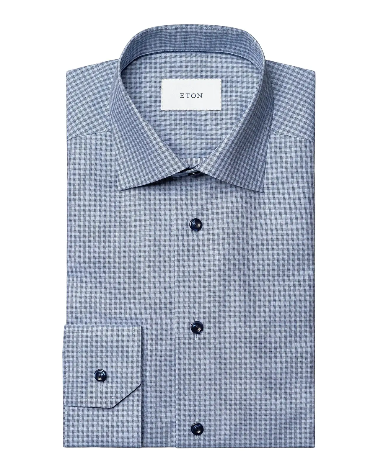 Men's Slim-Fit Check Twill Shirt Men's Slim-Fit Check Twill Shirt