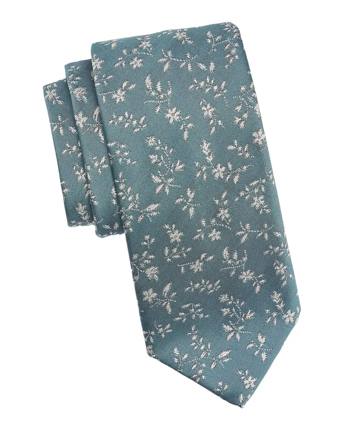 Canali Men's Floral Woven Silk Tie