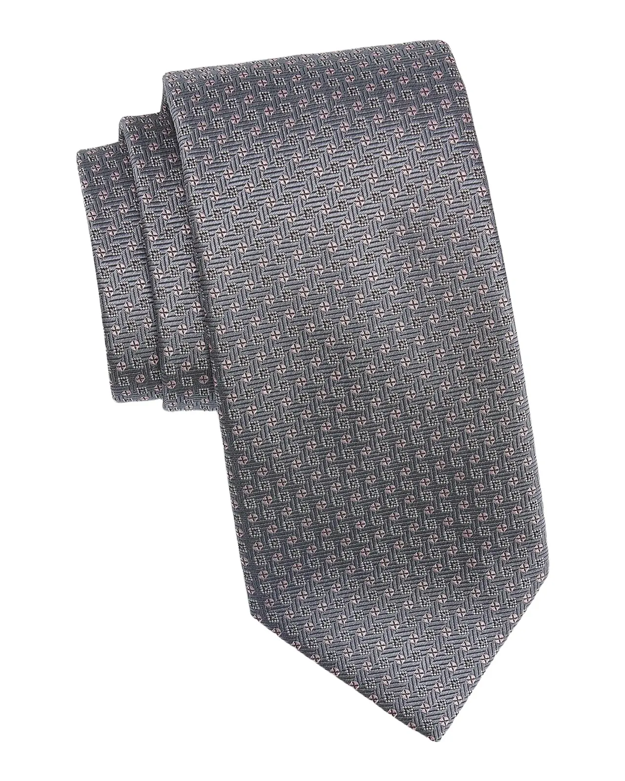 Canali Men's Geometric Silk Tie