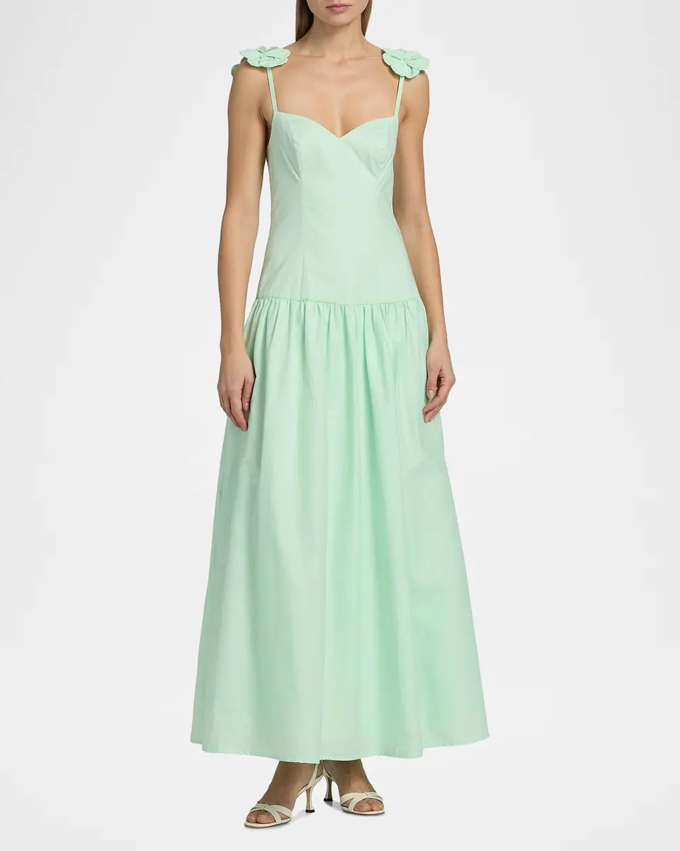 Peixoto Audrey Cotton Flower Maxi Dress | Thumbnail 4 Peixoto Audrey Cotton Flower Maxi Dress | Thumbnail 4