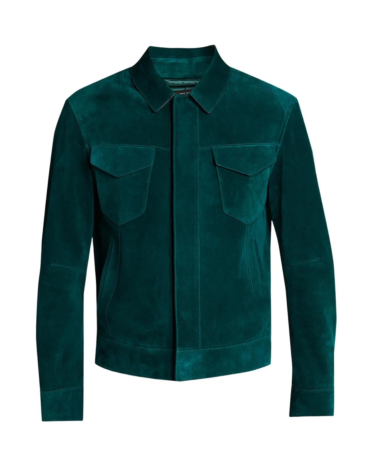 Tom Ford Men's Suede Snap-Front Western Jacket