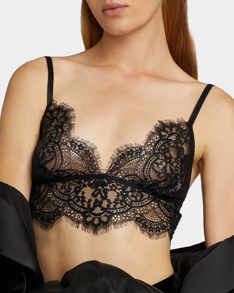 L'Agence Aislin Lace Bralette Top | Thumbnail 5