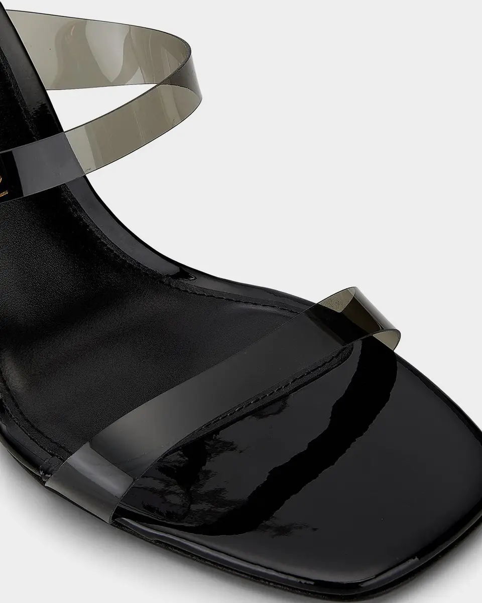 Stuart Weitzman Vinnie 100MM Lucite Wedge Sandals | Thumbnail 3 Stuart Weitzman Vinnie 100MM Lucite Wedge Sandals | Thumbnail 3