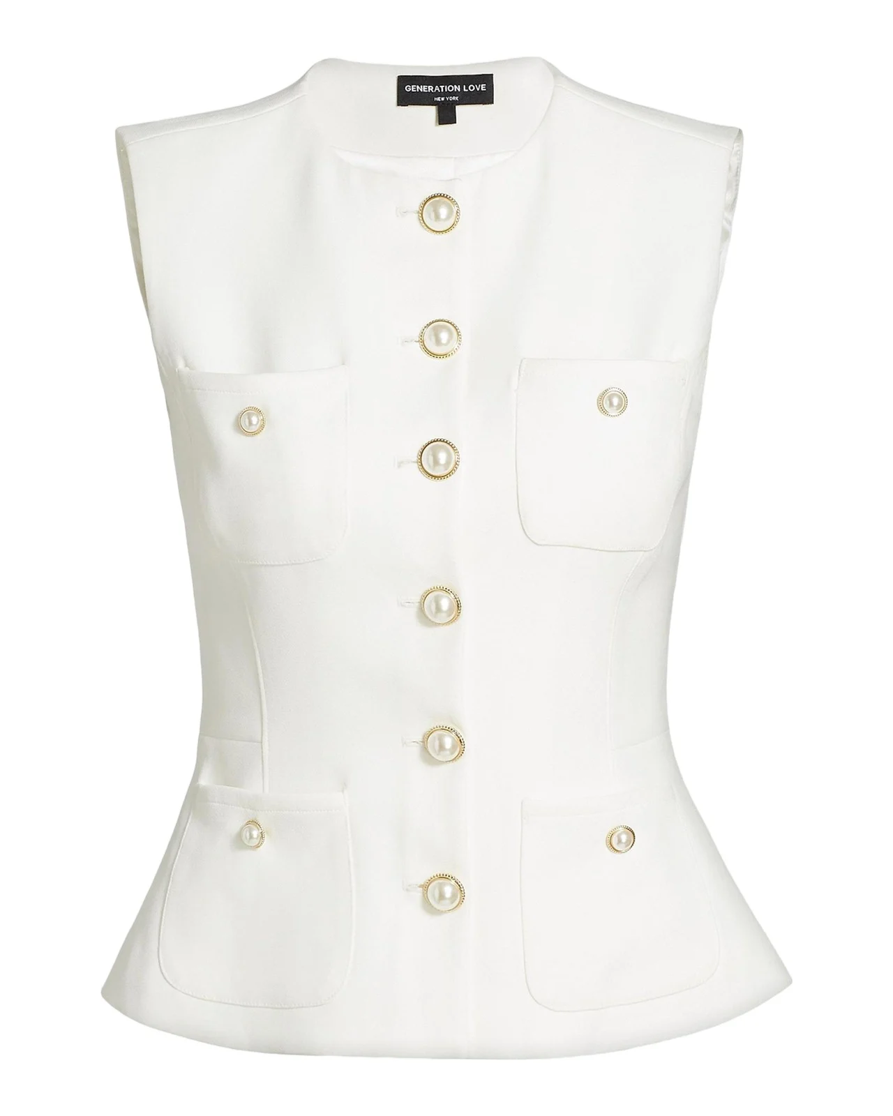 Susanna Stretch Crepe Vest