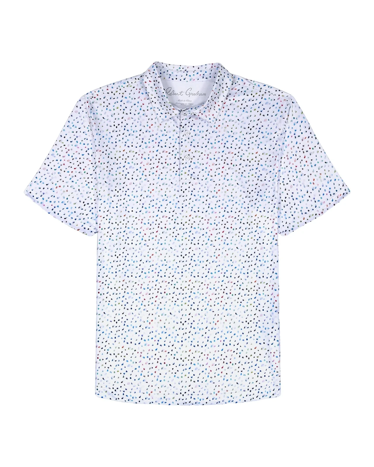 Men's Baybridge Dot-Print Polo Shirt Men's Baybridge Dot-Print Polo Shirt