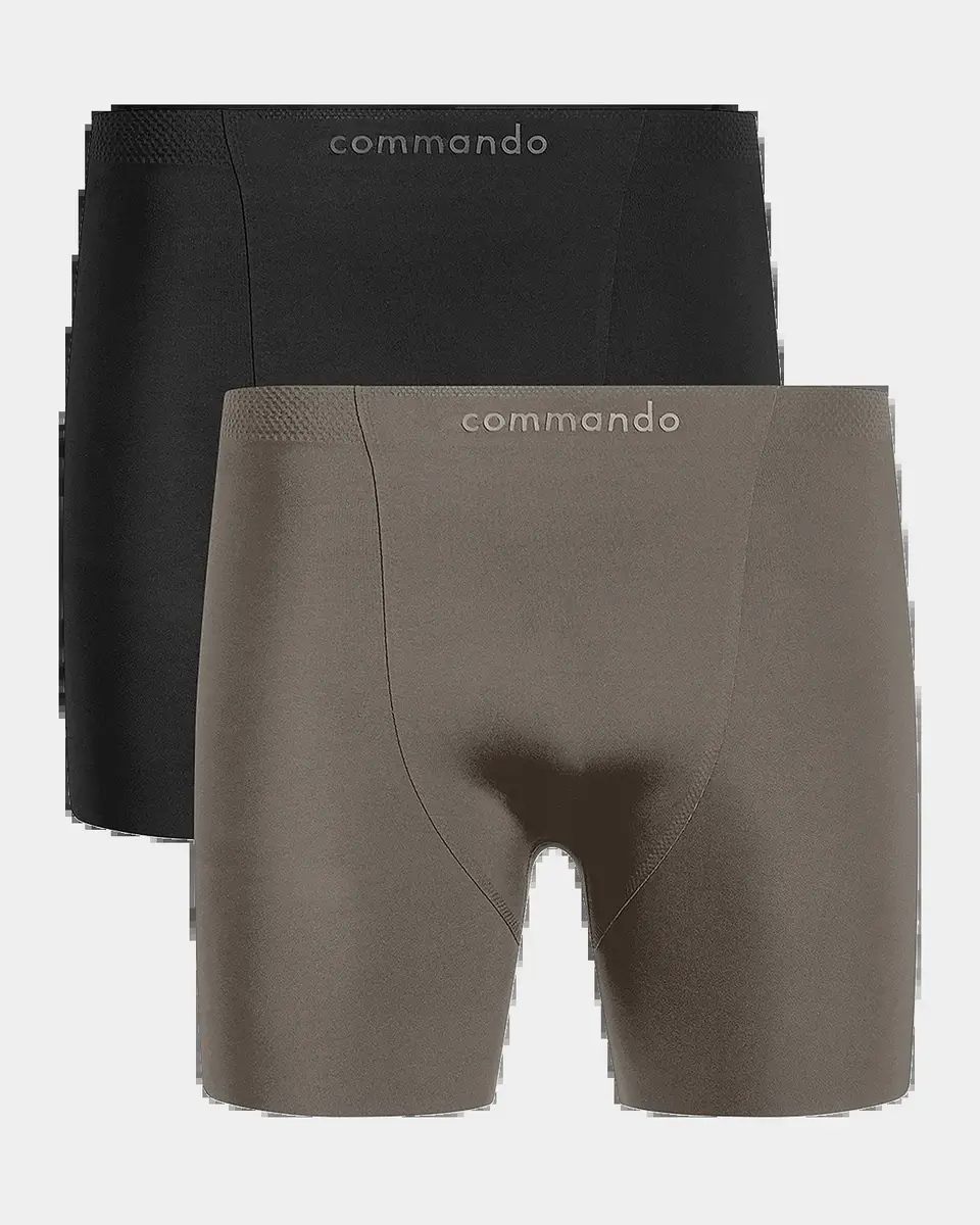Commando Men's Ultimate Bonded 2-Pack Micro-Tech Boxer Briefs | Thumbnail 2