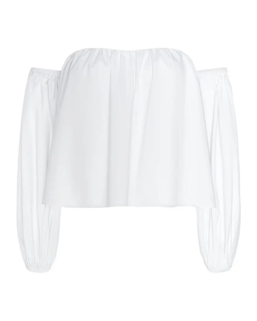 Sarai Cotton-Blend Off-The-Shoulder Top Sarai Cotton-Blend Off-The-Shoulder Top