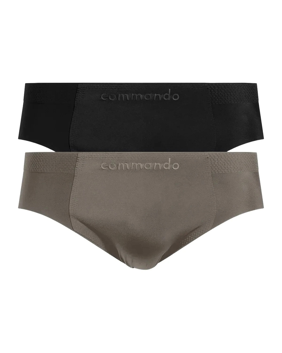 Commando Men's Ultimate Bonded 2-Pack Micro-Tech Brief Set