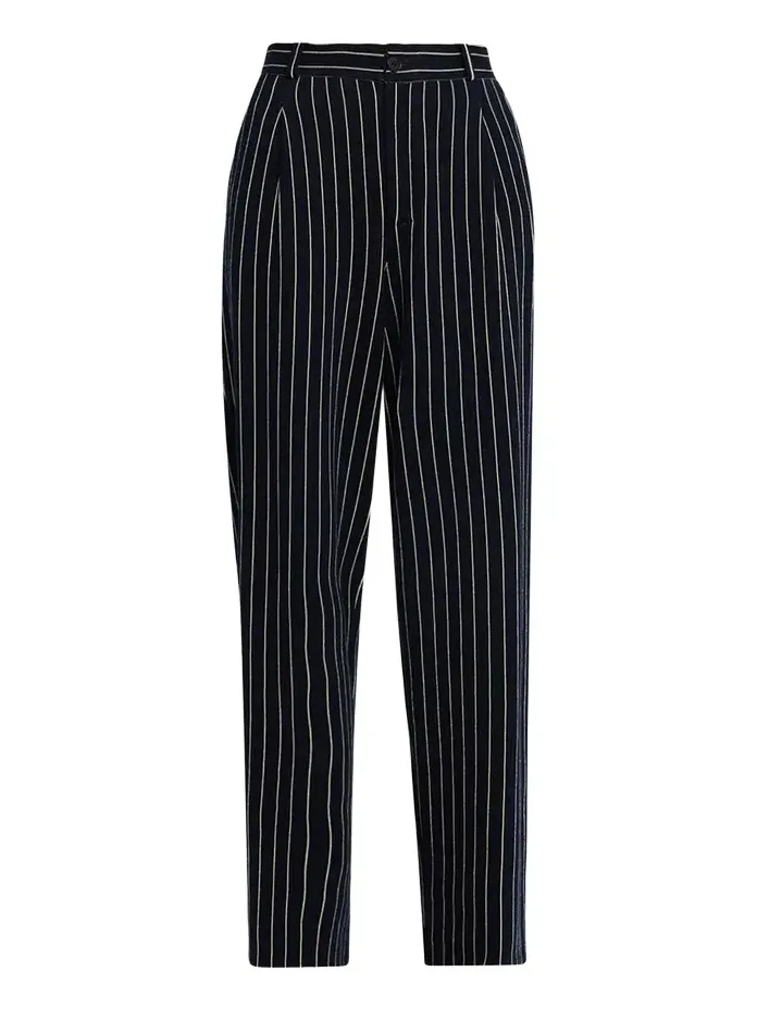 Pinstripe Carpenter Pants