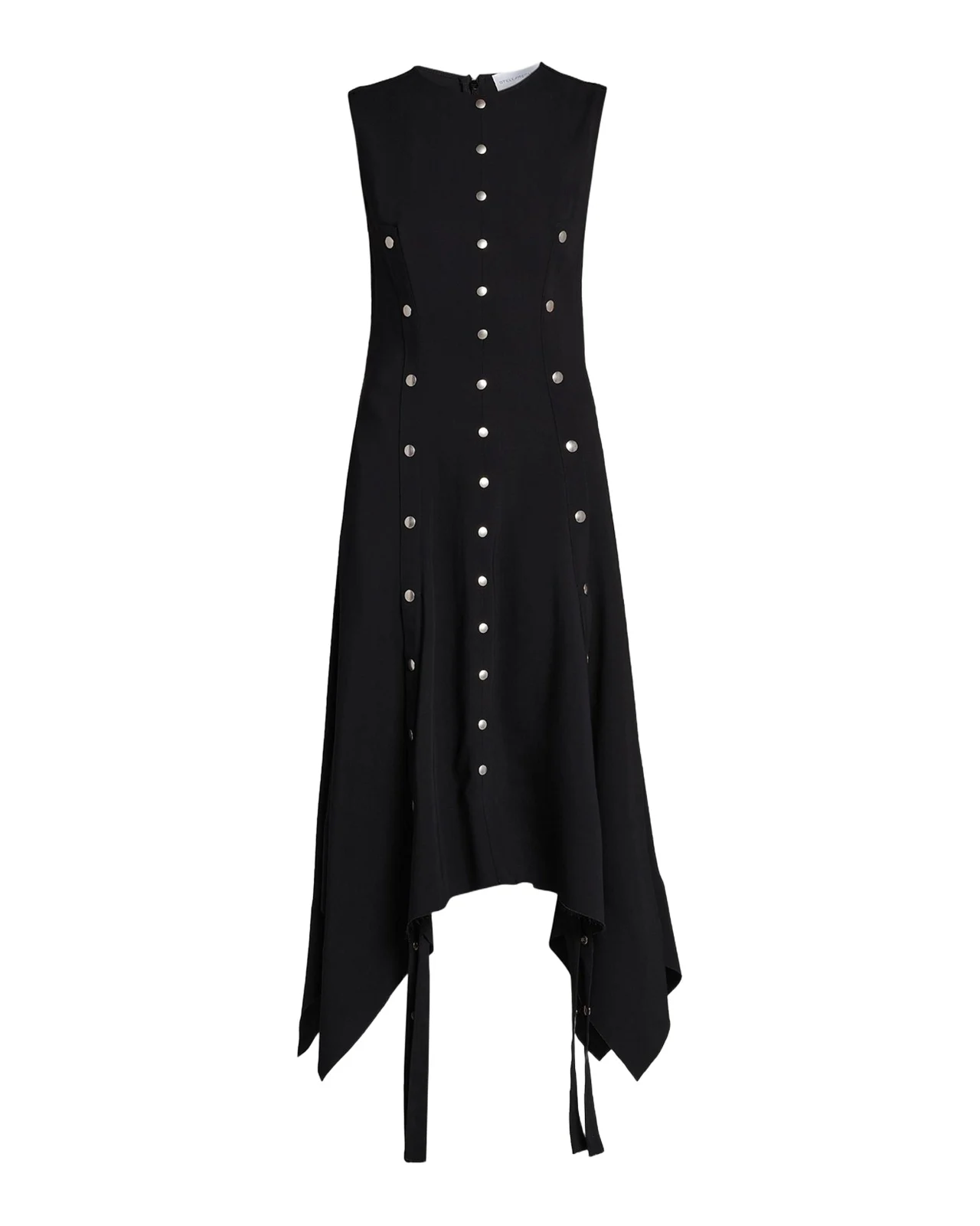 Stella McCartney Snapped Sleeveless Midi Dress