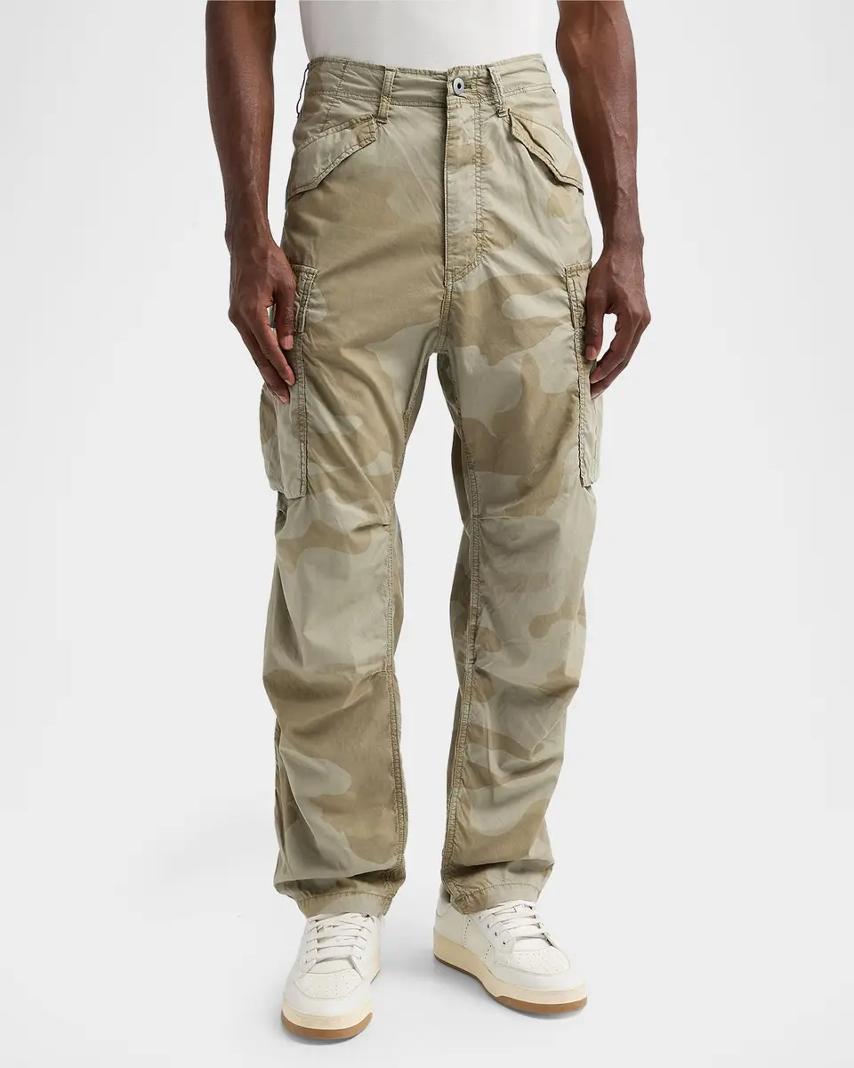 G-Star Men's MA1 Camouflage Cotton-Blend Tapered Cargo Pants | Thumbnail 5 G-Star Men's MA1 Camouflage Cotton-Blend Tapered Cargo Pants | Thumbnail 5