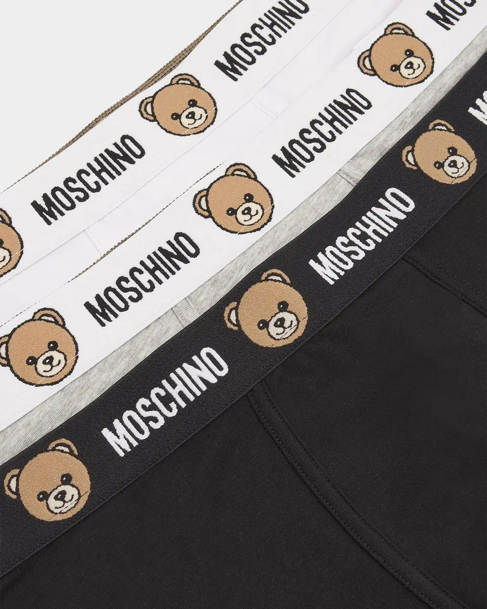 MOSCHINO Men's 3-Pack New Bear Stretch Jersey Briefs | Thumbnail 3 MOSCHINO Men's 3-Pack New Bear Stretch Jersey Briefs | Thumbnail 3