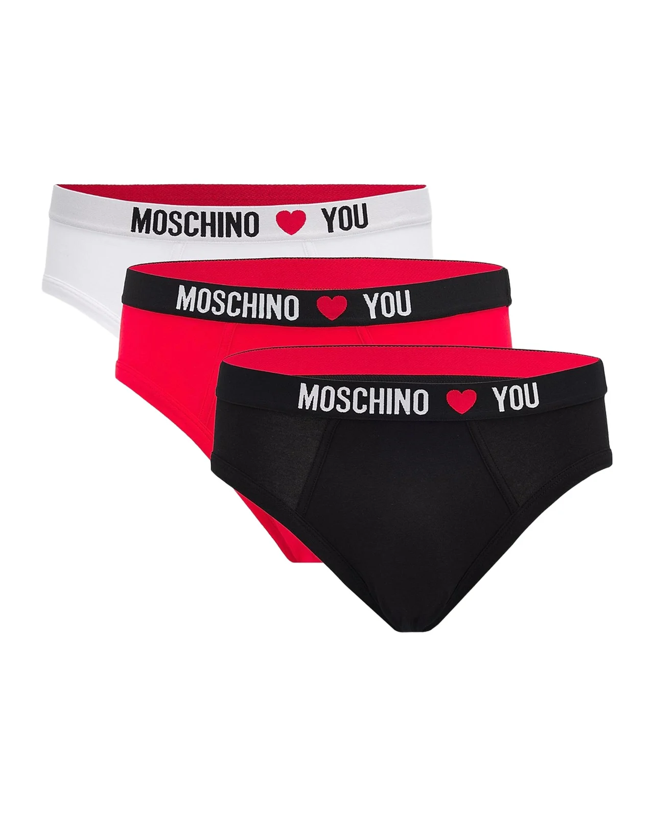 Men's My Valentine Stretch-Jersey Variety Brief 3-Pack Men's My Valentine Stretch-Jersey Variety Brief 3-Pack