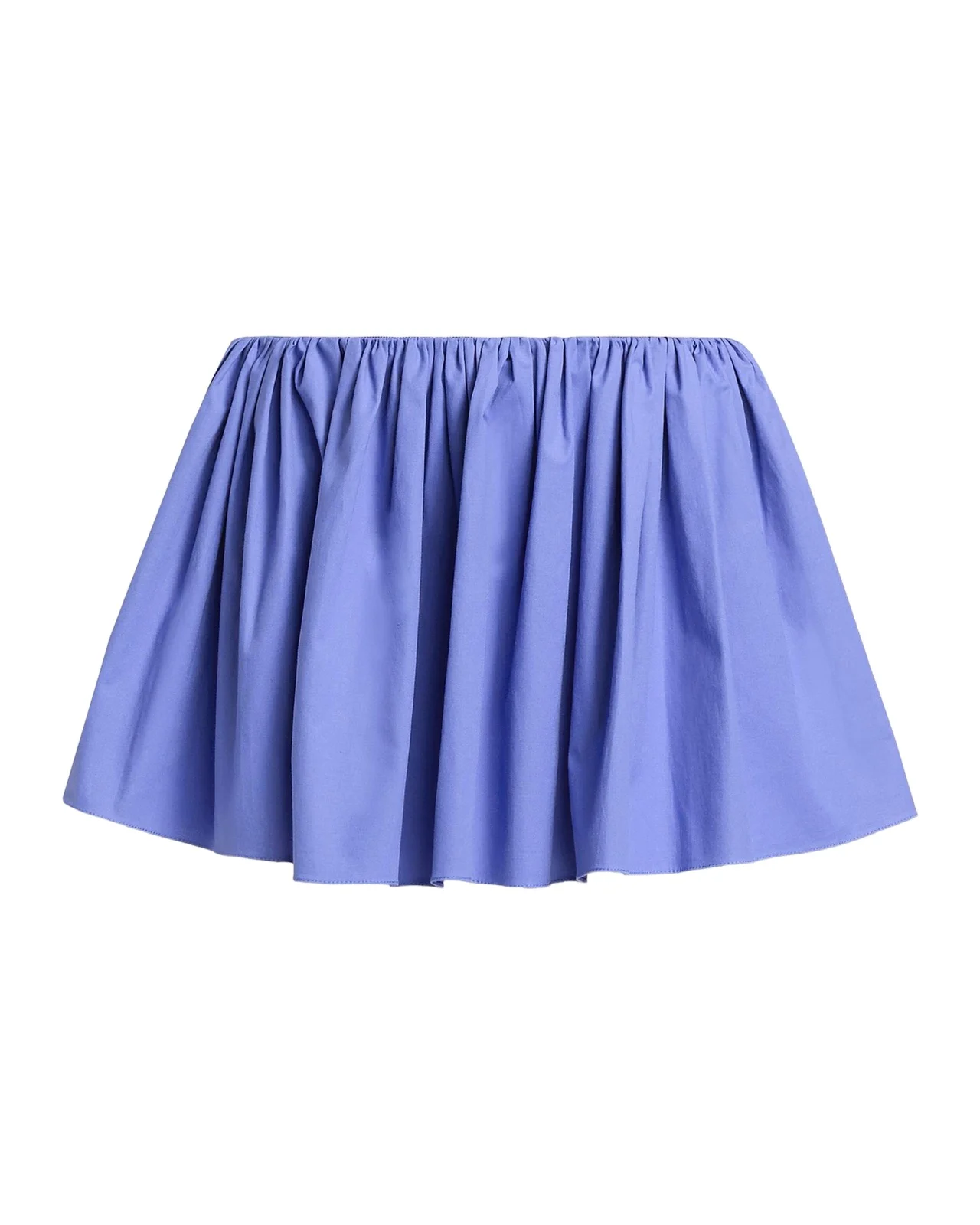 Brandon Maxwell The Hadley Shirred Mini Skirt