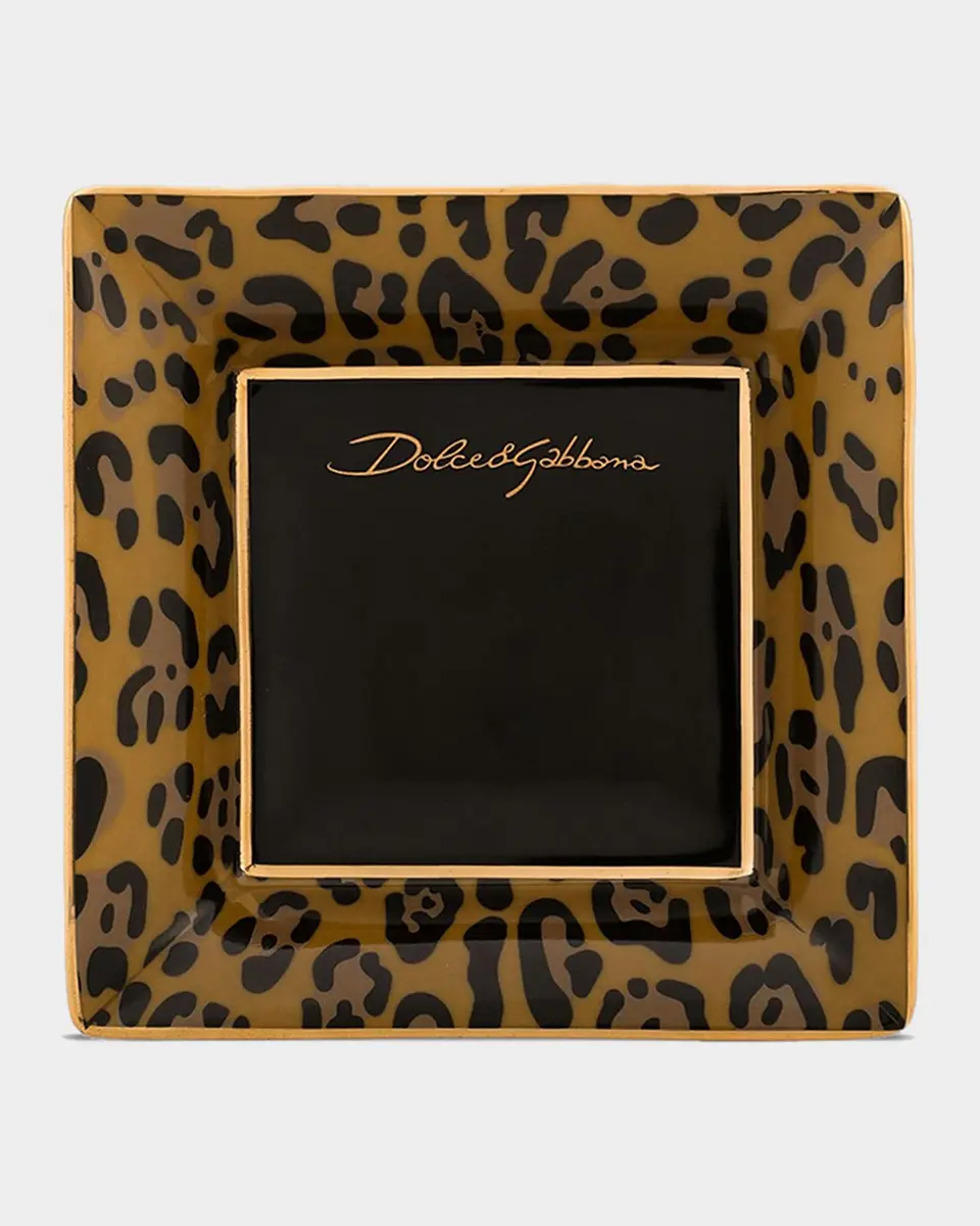 Dolce & Gabbana Printed Square Porcelain Trinket Tray | Thumbnail 2 Dolce & Gabbana Printed Square Porcelain Trinket Tray | Thumbnail 2