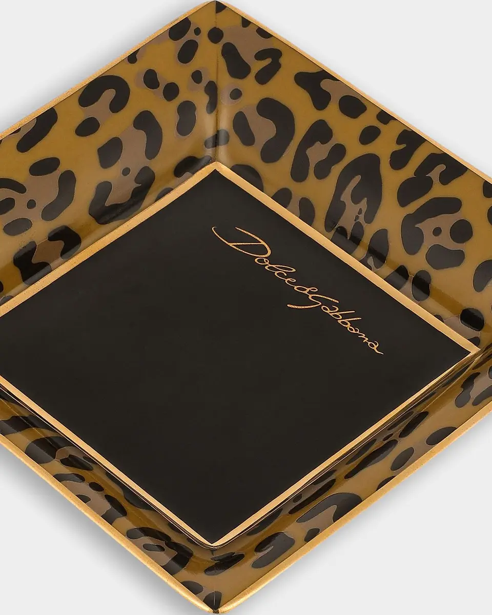 Dolce & Gabbana Printed Square Porcelain Trinket Tray | Thumbnail 3 Dolce & Gabbana Printed Square Porcelain Trinket Tray | Thumbnail 3