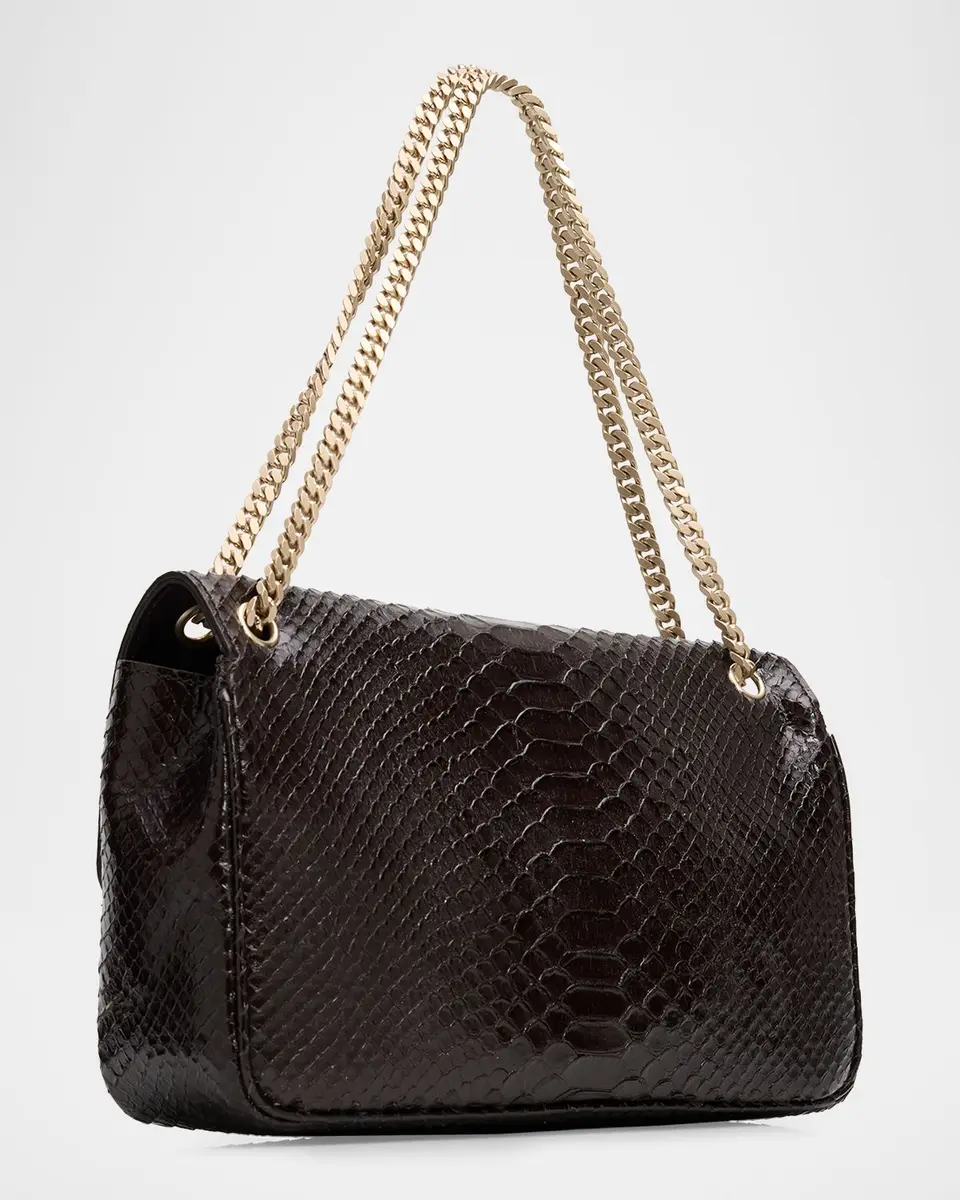 Tom Ford Mia Python-Printed Leather Chain Shoulder Bag | Thumbnail 3 Tom Ford Mia Python-Printed Leather Chain Shoulder Bag | Thumbnail 3