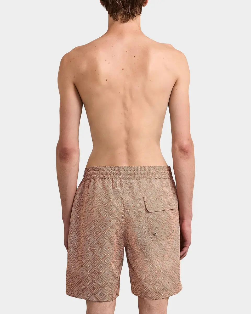 Frescobol Carioca Men's Santos Madeira-Printed Swim Shorts | Thumbnail 4 Frescobol Carioca Men's Santos Madeira-Printed Swim Shorts | Thumbnail 4