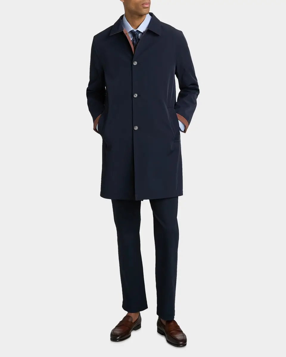 Sartorio Men's Ben Reversible Single-Breasted Coat | Thumbnail 2 Sartorio Men's Ben Reversible Single-Breasted Coat | Thumbnail 2