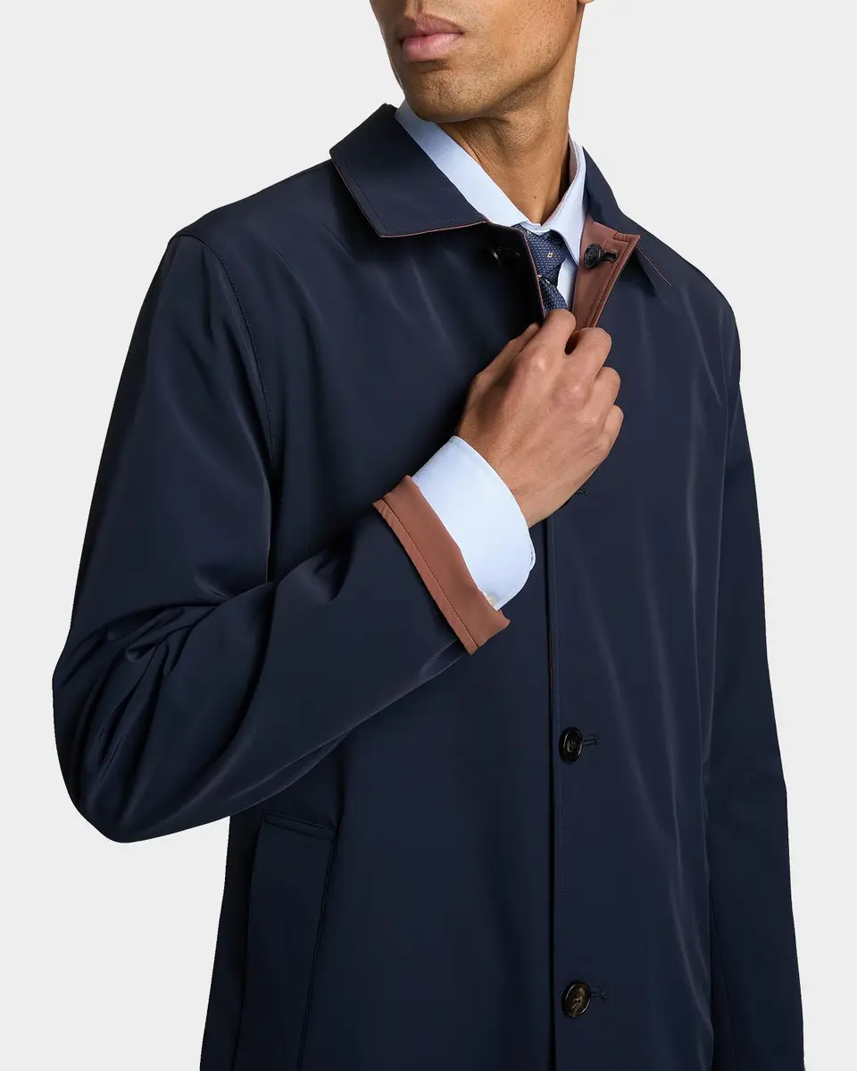 Sartorio Men's Ben Reversible Single-Breasted Coat | Thumbnail 8 Sartorio Men's Ben Reversible Single-Breasted Coat | Thumbnail 8