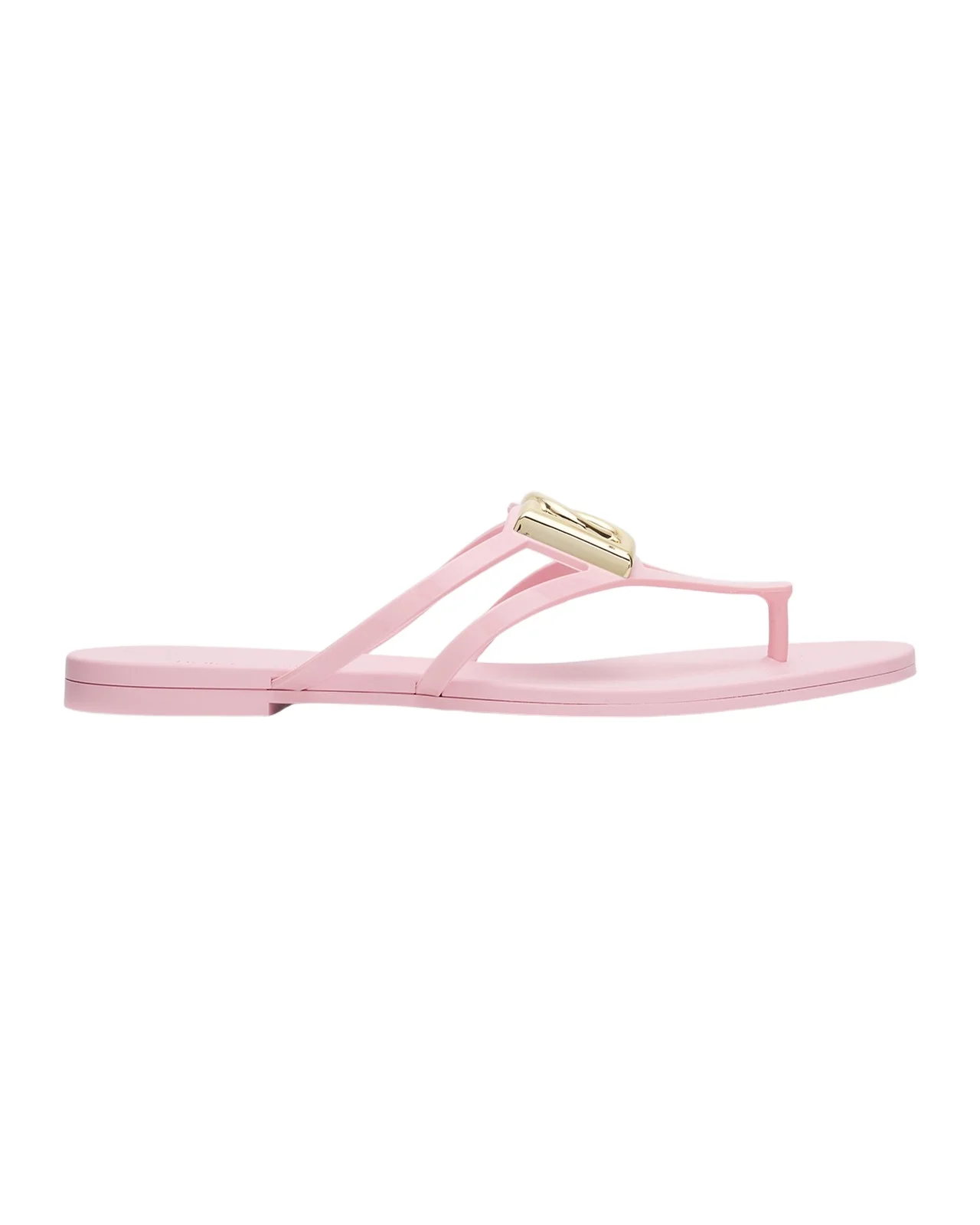Dolce & Gabbana DG Jelly Flat Thong Sandals