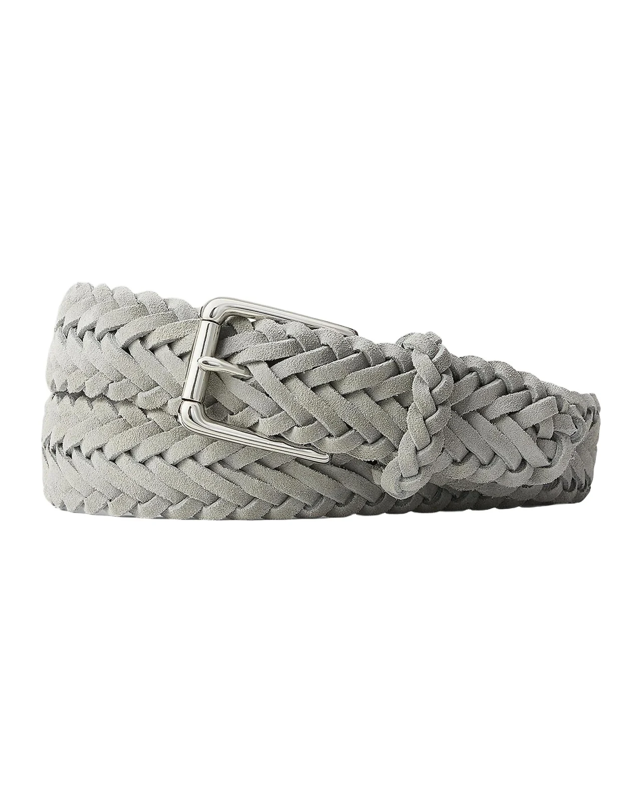 Men's Braided Suede Belt Men's Braided Suede Belt