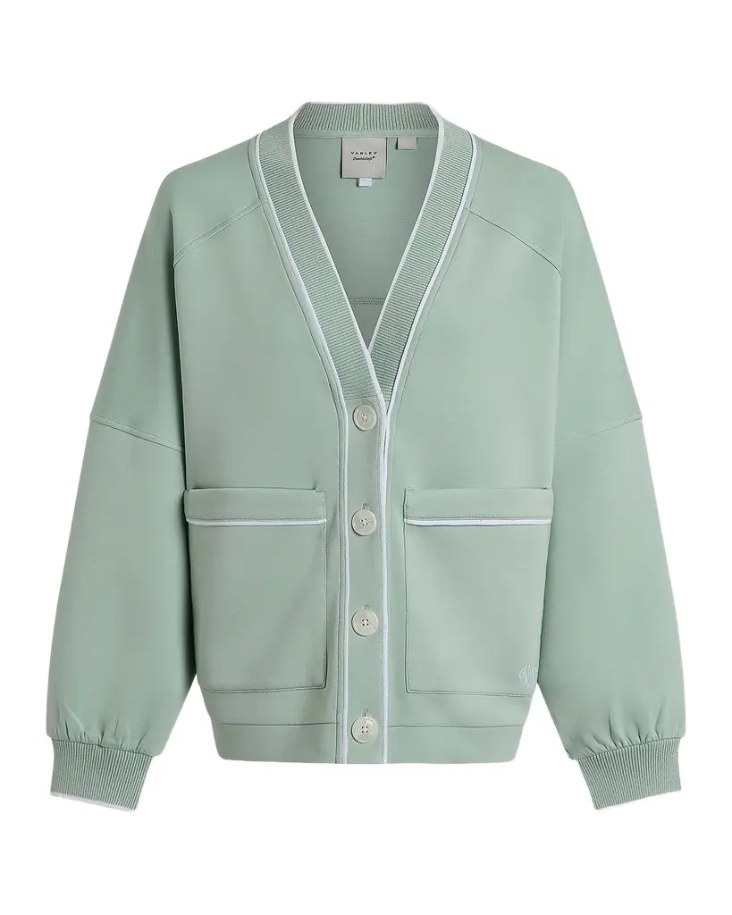 Varley Scottie DoubleSoft Cardigan | Image 1 Varley Scottie DoubleSoft Cardigan | Image 1