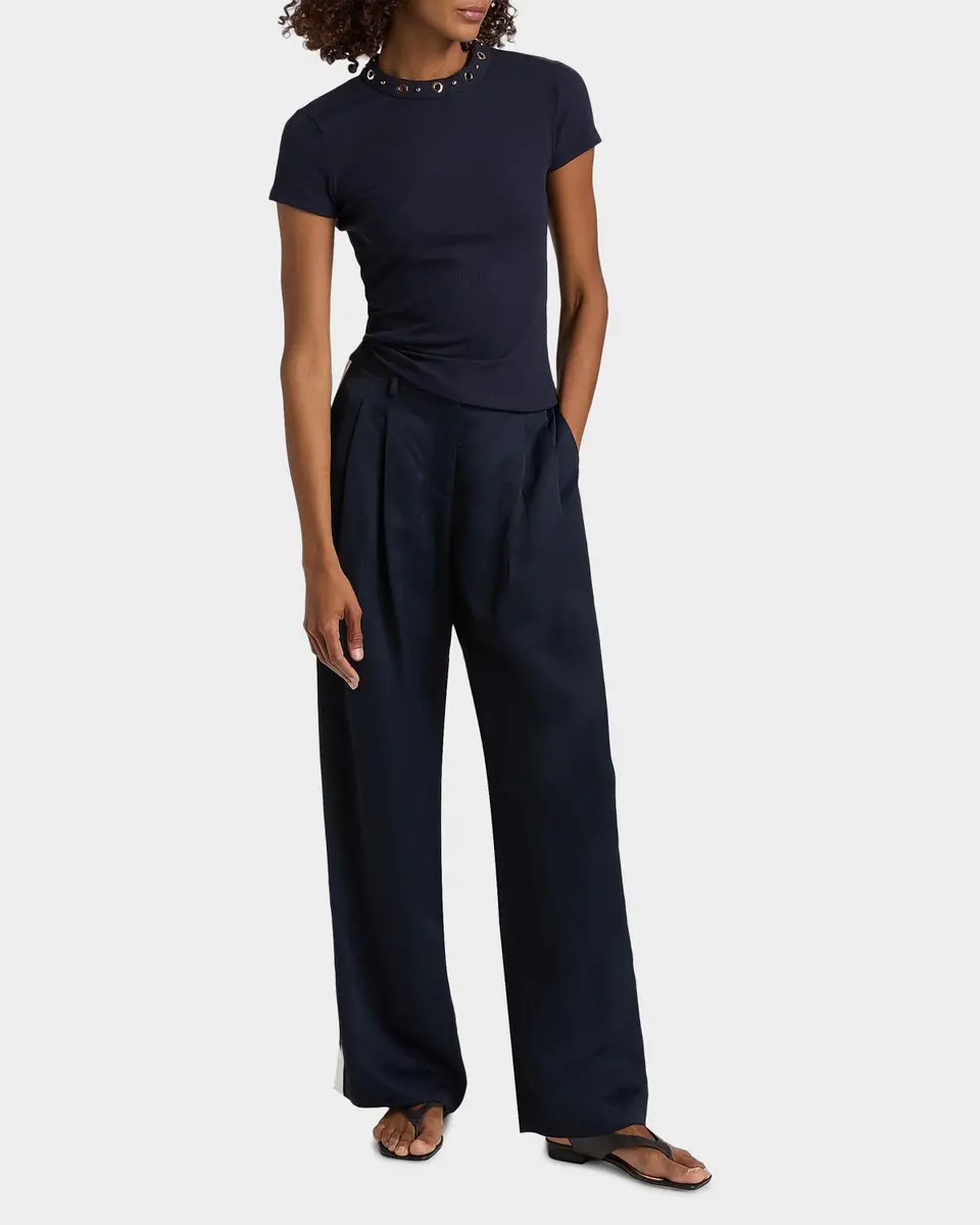 Generation Love Tate Grommet Rib-Knit Top | Thumbnail 2