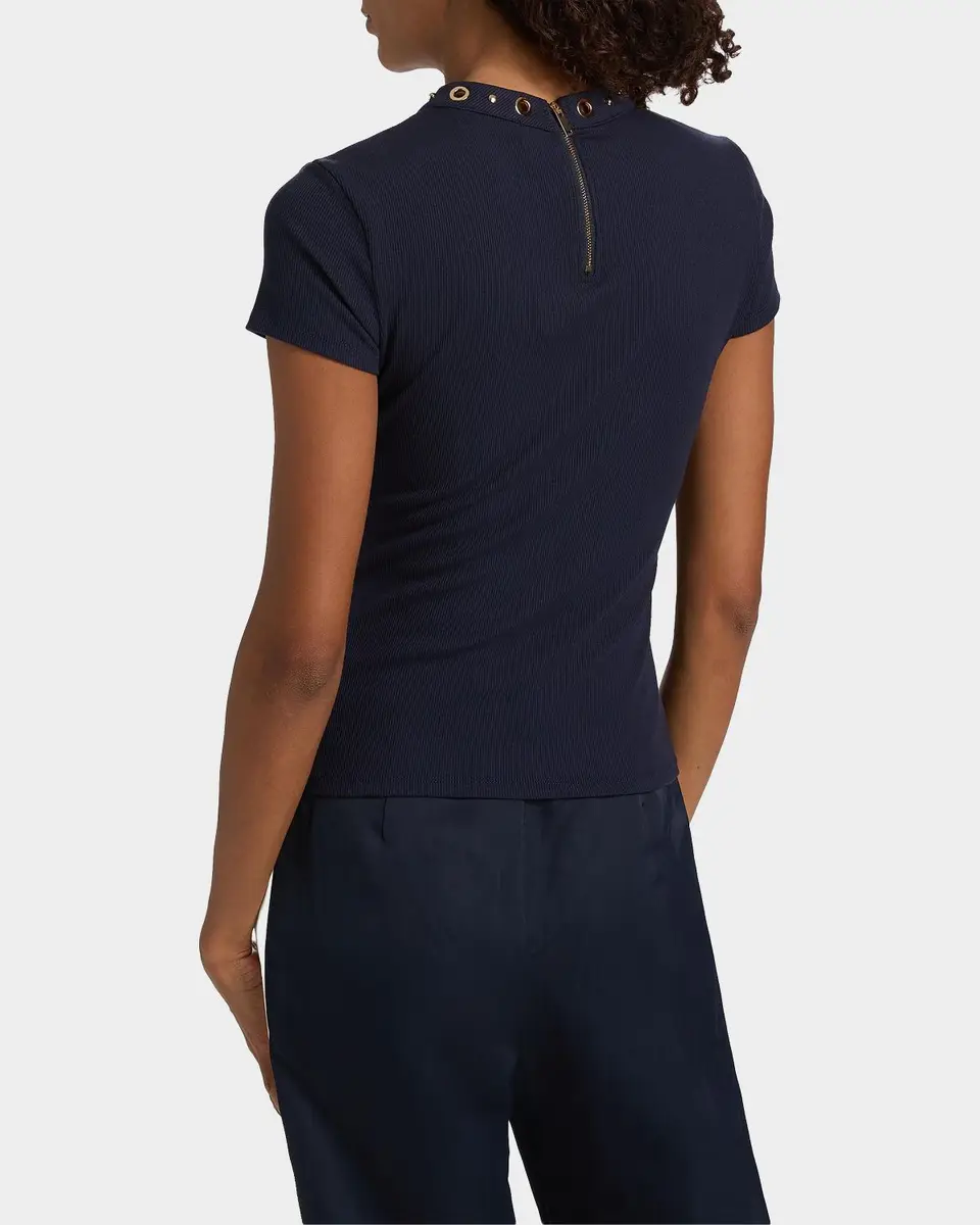 Generation Love Tate Grommet Rib-Knit Top | Thumbnail 3