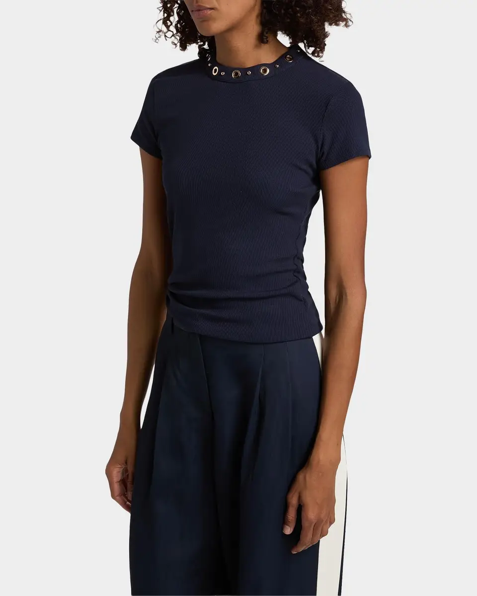 Generation Love Tate Grommet Rib-Knit Top | Thumbnail 7