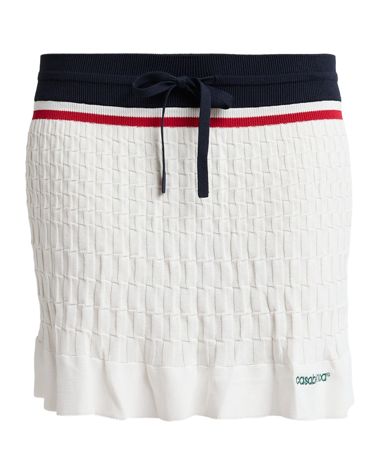Knit Tennis Mini Skirt