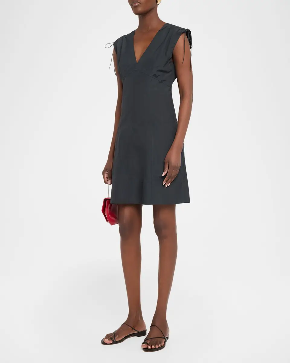 rag & bone Emmet Poplin Mini Dress | Thumbnail 4 rag & bone Emmet Poplin Mini Dress | Thumbnail 4