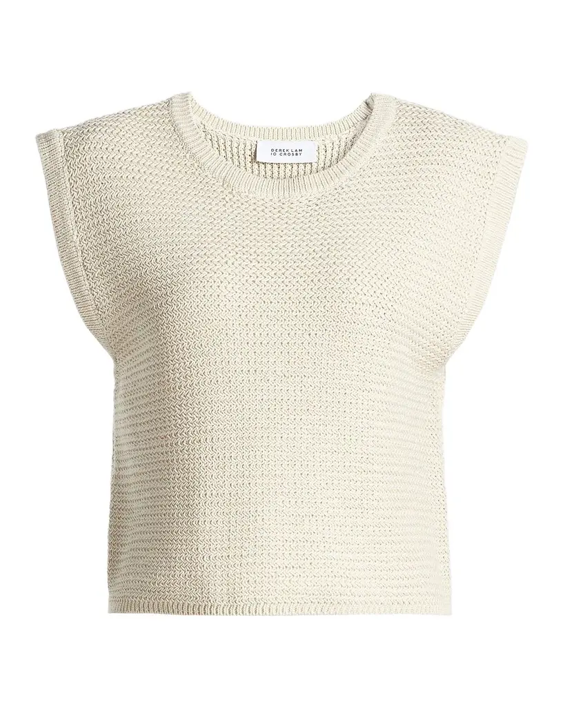 Vivienne Knit Cotton Sleeveless Top Vivienne Knit Cotton Sleeveless Top