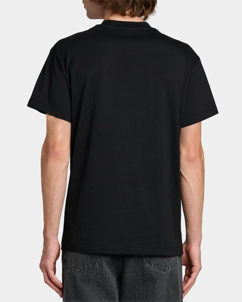 Jil Sander Men's Embroidered Logo Crewneck T-Shirt | Thumbnail 3 Jil Sander Men's Embroidered Logo Crewneck T-Shirt | Thumbnail 3