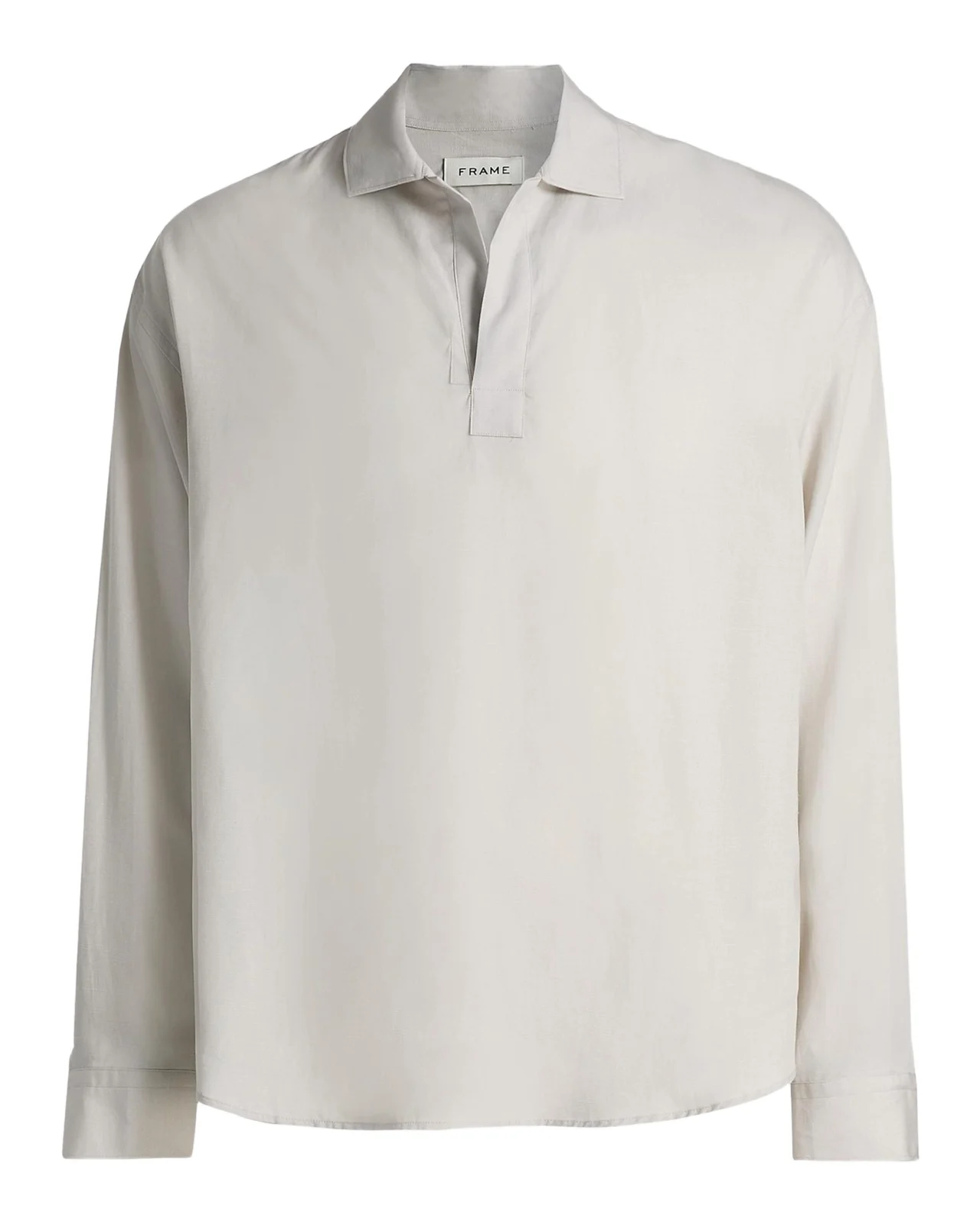 Frame Men's Long-Sleeve Polo Shirt