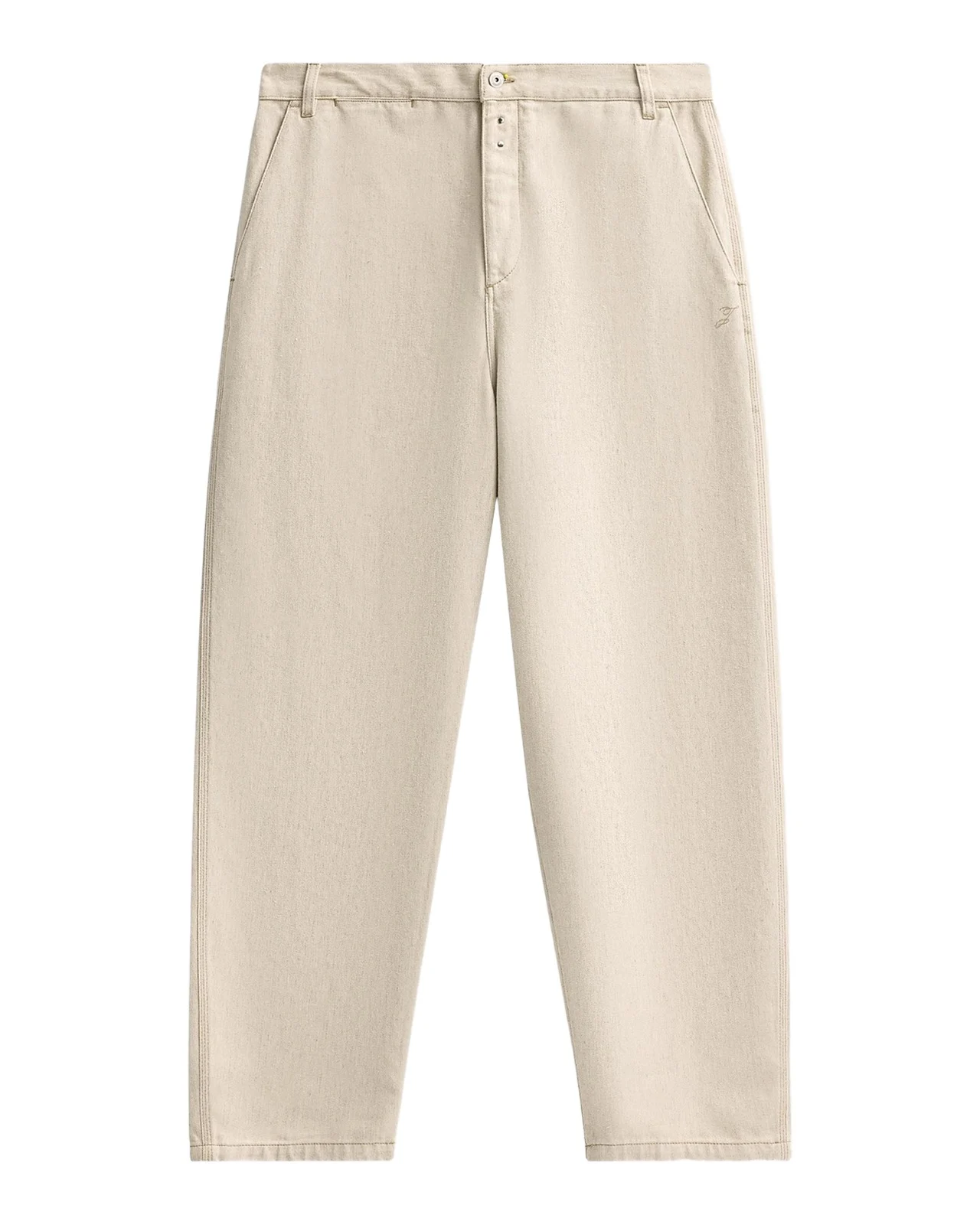 Jacquemus Men's Le De Nimes Cotton-Hemp Pants