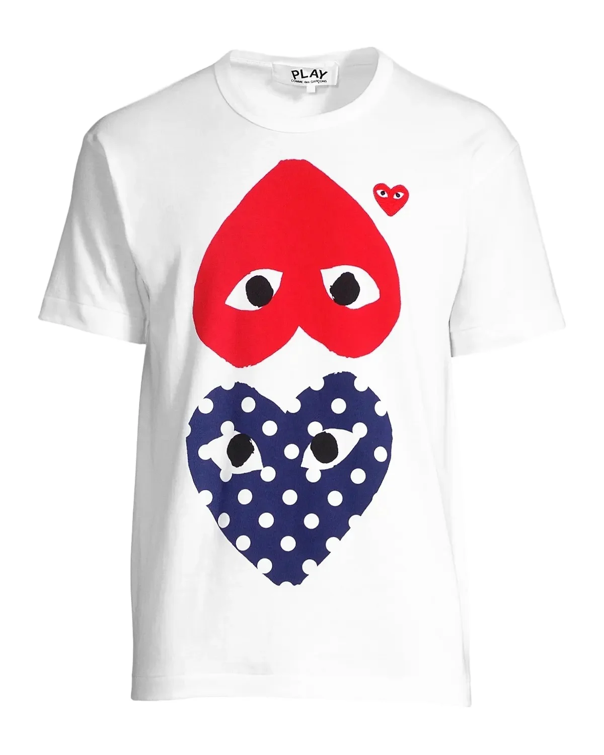 Men's Polka Dot Heart Graphic T-Shirt Men's Polka Dot Heart Graphic T-Shirt